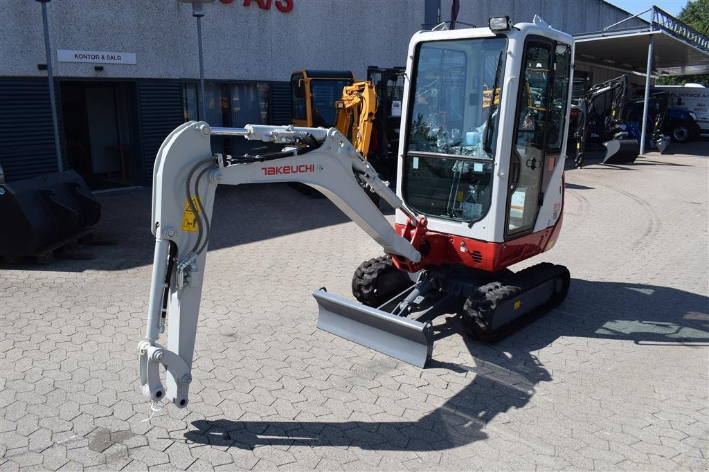 Bagger Türe ait Takeuchi TB 216 DEMO 2023 MODEL, Gebrauchtmaschine içinde Fredensborg (resim 3)