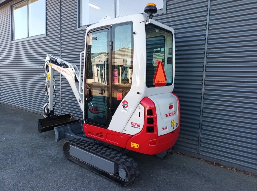 Bagger του τύπου Takeuchi TB 216, Gebrauchtmaschine σε Fårevejle (Φωτογραφία 6)