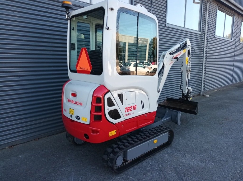 Bagger του τύπου Takeuchi TB 216, Gebrauchtmaschine σε Fårevejle (Φωτογραφία 3)