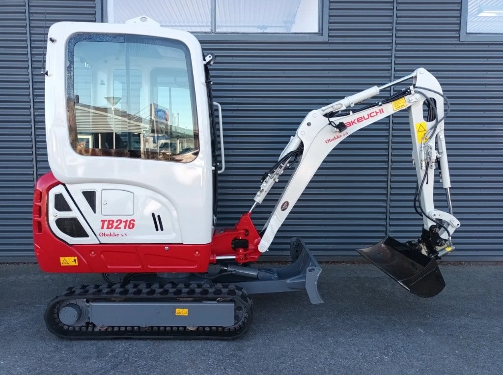 Bagger του τύπου Takeuchi TB 216, Gebrauchtmaschine σε Fårevejle (Φωτογραφία 2)