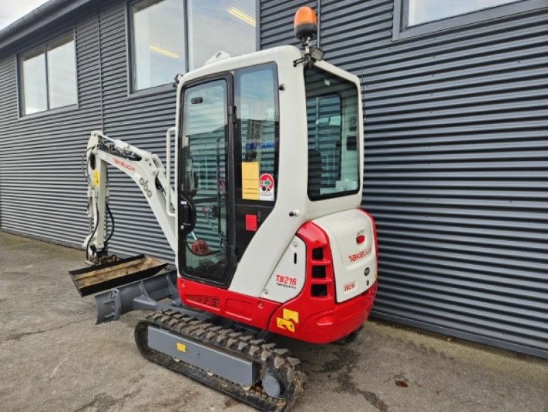 Bagger des Typs Takeuchi TB 216, Gebrauchtmaschine in Fårevejle (Bild 6)