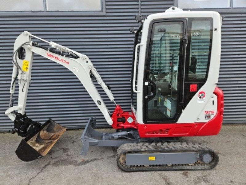 Bagger of the type Takeuchi TB 216, Gebrauchtmaschine in Fårevejle (Picture 5)