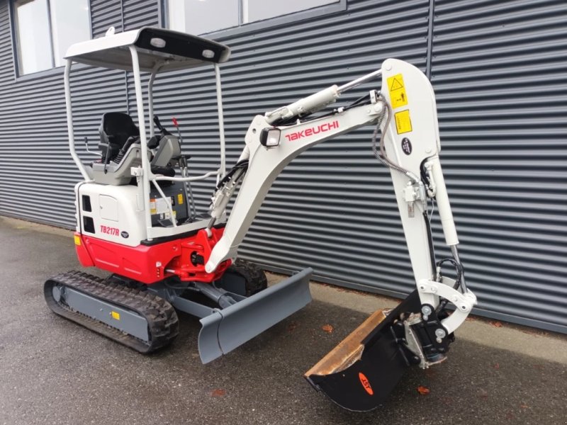 Bagger typu Takeuchi TB 217 R, Gebrauchtmaschine v Fårevejle (Obrázek 1)