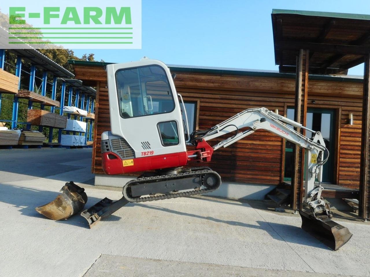 Bagger tip Takeuchi tb 219 ( 2.070kg ) powertilt + hydr. schnellwech, Gebrauchtmaschine in ST. NIKOLAI/DR. (Poză 18)