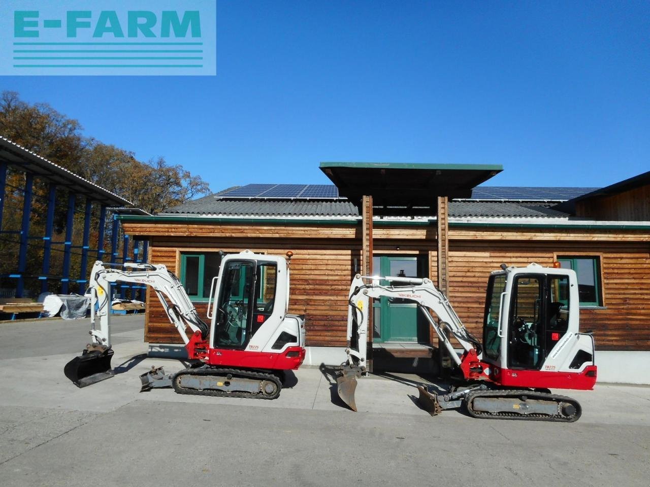 Bagger za tip Takeuchi tb 225 ( 2.400kg ) verstellfahrwerk!, Gebrauchtmaschine u ST. NIKOLAI/DR. (Slika 1)