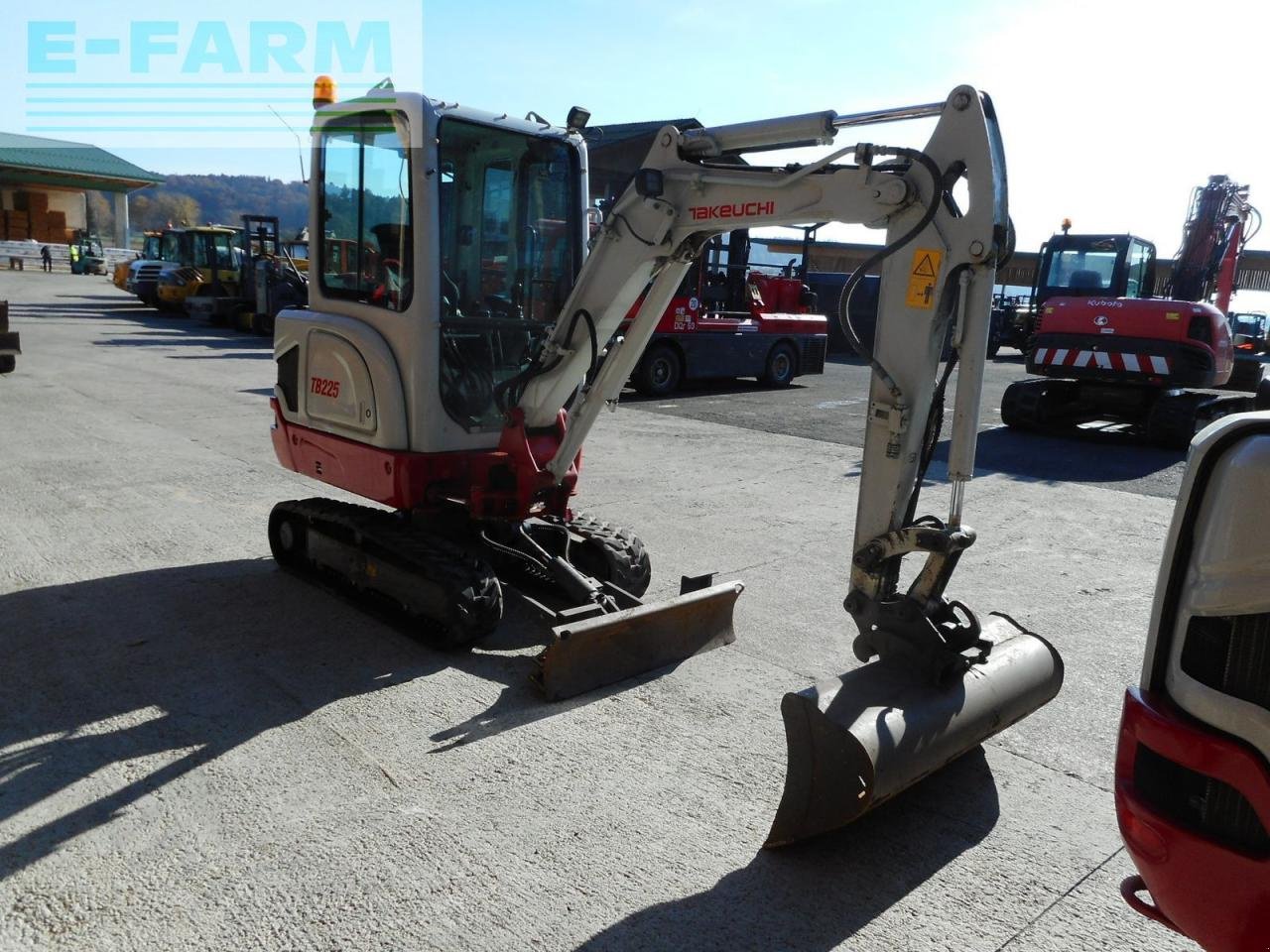 Bagger za tip Takeuchi tb 225 ( 2.400kg ) verstellfahrwerk!, Gebrauchtmaschine u ST. NIKOLAI/DR. (Slika 11)