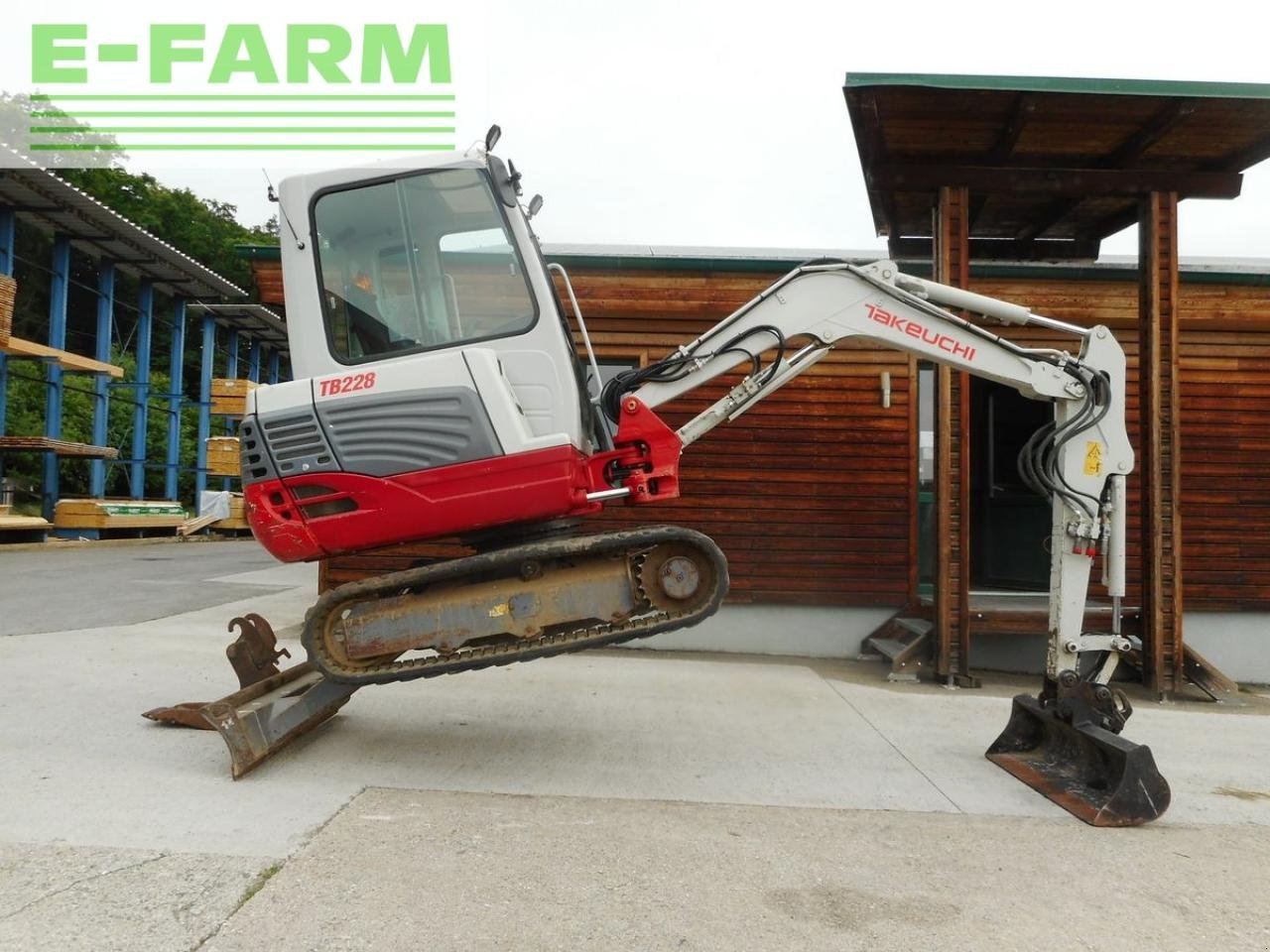 Bagger tip Takeuchi tb 228 ( 2.885kg ) hydr. sw + alle leitungen, Gebrauchtmaschine in ST. NIKOLAI/DR. (Poză 6)