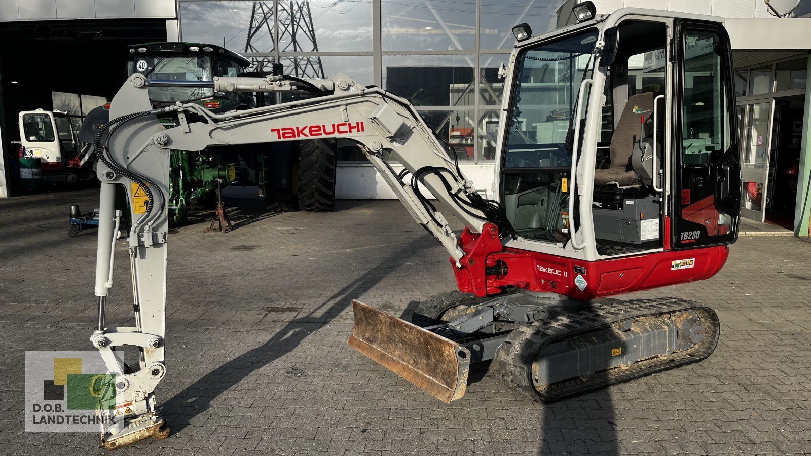 Bagger Türe ait Takeuchi TB 230, Gebrauchtmaschine içinde Regensburg (resim 4)