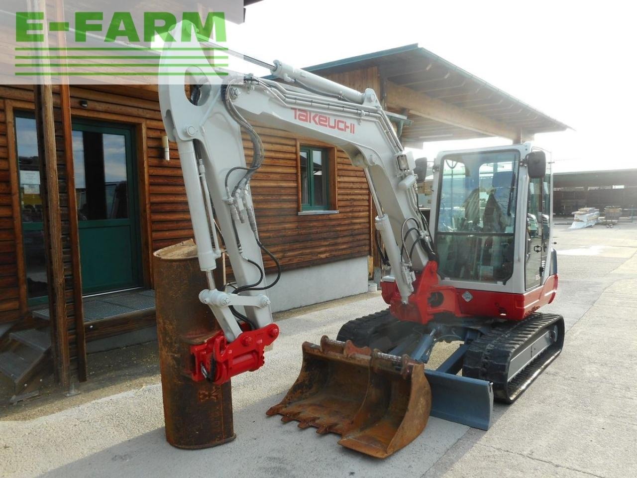 Bagger tip Takeuchi tb 250 ( 4.965kg ) powertilt + hydr. sw + 3 löff, Gebrauchtmaschine in ST. NIKOLAI/DR. (Poză 2)