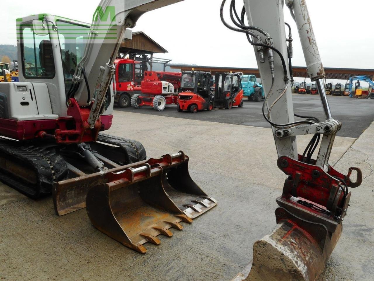 Bagger za tip Takeuchi tb 250 ( 4.965kg ) powertilt + hydr. sw + 3 löff, Gebrauchtmaschine u ST. NIKOLAI/DR. (Slika 14)