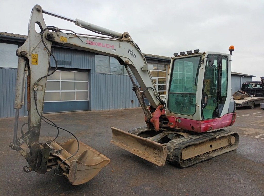 Bagger Türe ait Takeuchi TB 250, Gebrauchtmaschine içinde Fårevejle (resim 3)