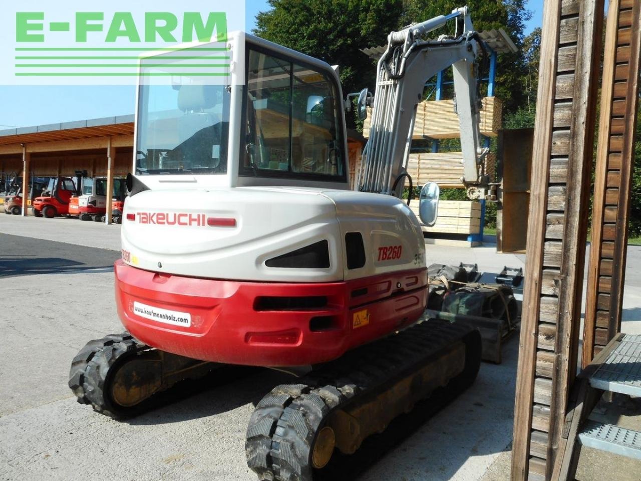 Bagger типа Takeuchi tb 260 ( 5.735kg ) powertilt + hydr. sw + 3 löff, Gebrauchtmaschine в ST. NIKOLAI/DR. (Фотография 4)