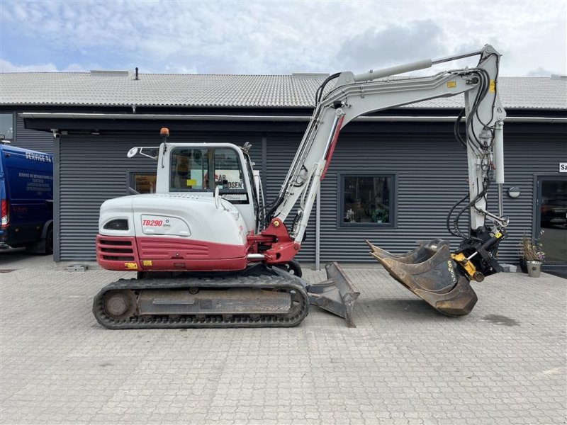 Bagger типа Takeuchi TB 290 Aftageligt Engcon rotortilt, Gebrauchtmaschine в Rønnede