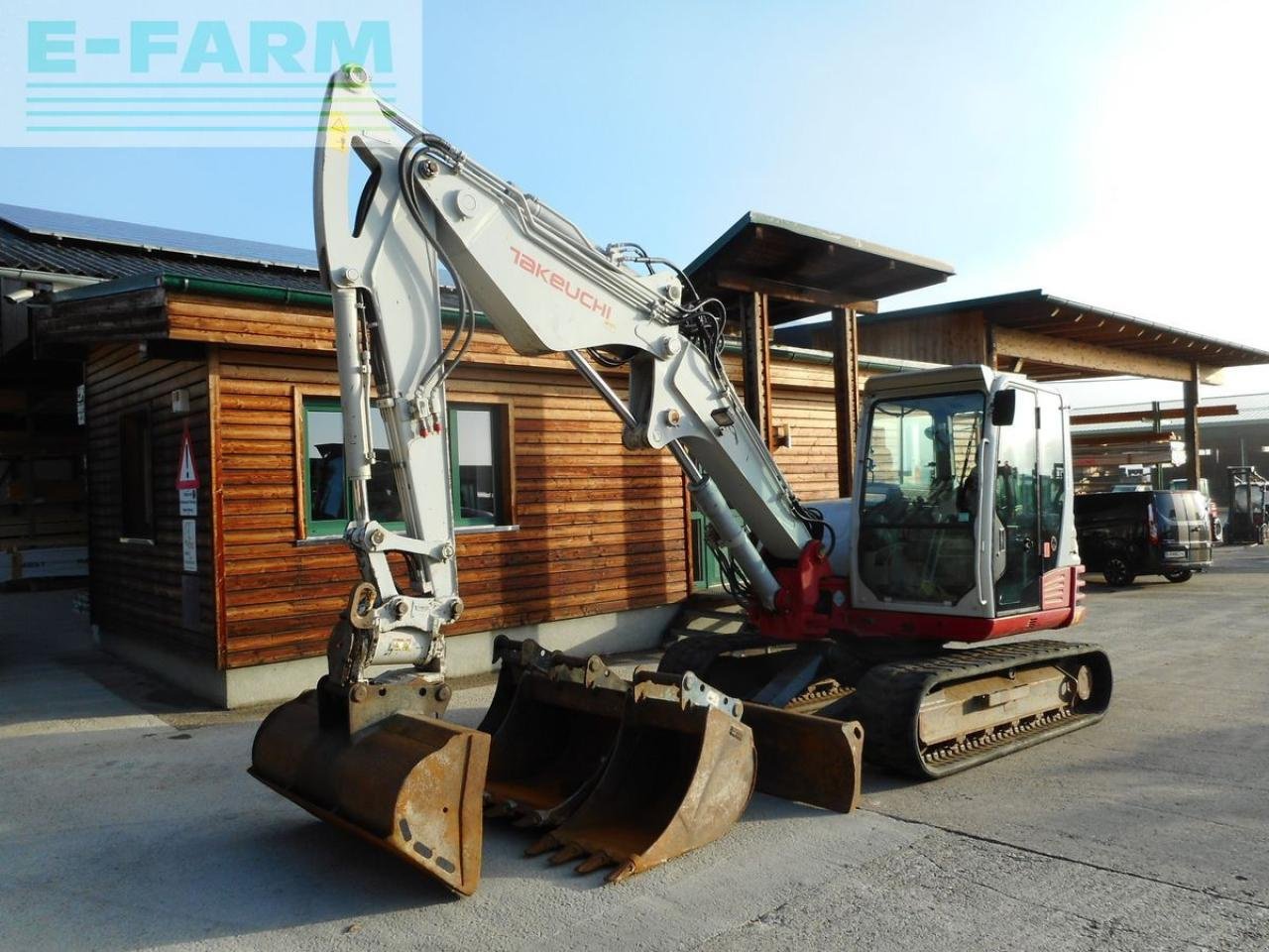 Bagger typu Takeuchi tb 290 mit powertilt + hydr. sw + verstellarm, Gebrauchtmaschine v ST. NIKOLAI/DR. (Obrázek 2)