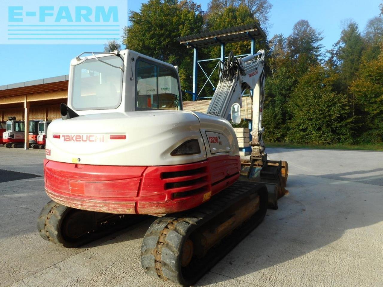 Bagger Türe ait Takeuchi tb 290 mit powertilt + hydr. sw + verstellarm, Gebrauchtmaschine içinde ST. NIKOLAI/DR. (resim 4)