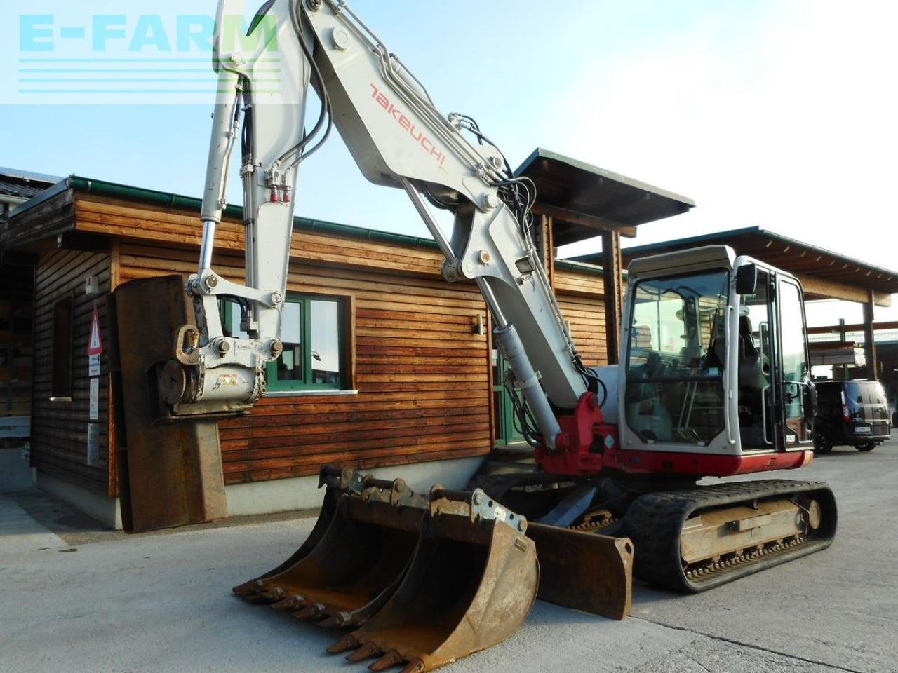 Bagger типа Takeuchi tb 290 mit powertilt + hydr. sw + verstellarm, Gebrauchtmaschine в ST. NIKOLAI/DR. (Фотография 21)