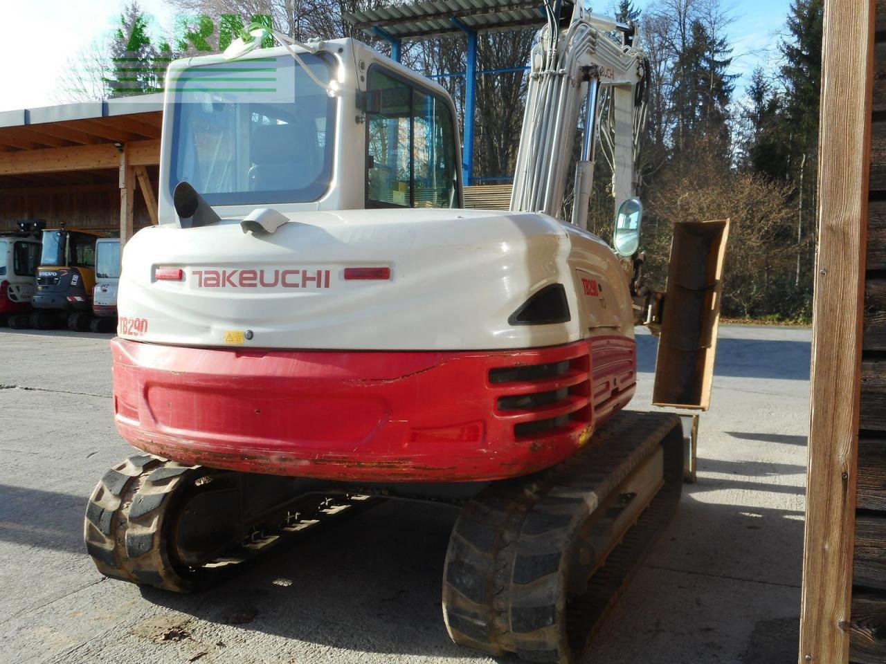 Bagger tip Takeuchi tb 290 mit powertilt und hydr. schnellwechsler, Gebrauchtmaschine in ST. NIKOLAI/DR. (Poză 4)