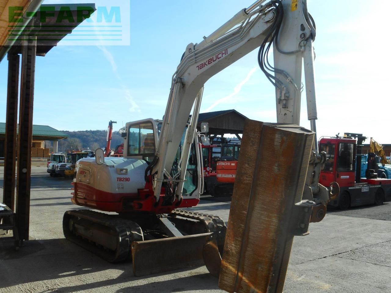 Bagger tip Takeuchi tb 290 mit powertilt und hydr. schnellwechsler, Gebrauchtmaschine in ST. NIKOLAI/DR. (Poză 5)