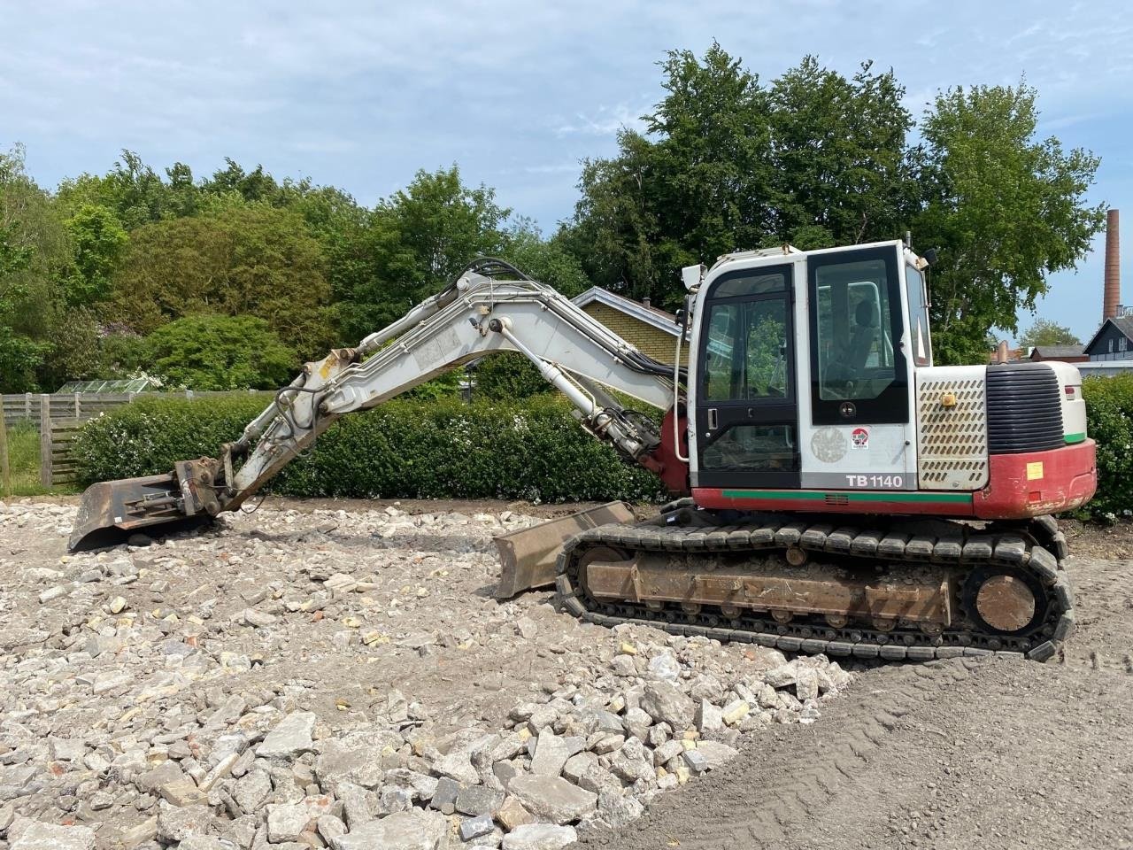 Bagger tipa Takeuchi TB1140, Gebrauchtmaschine u Skive (Slika 1)