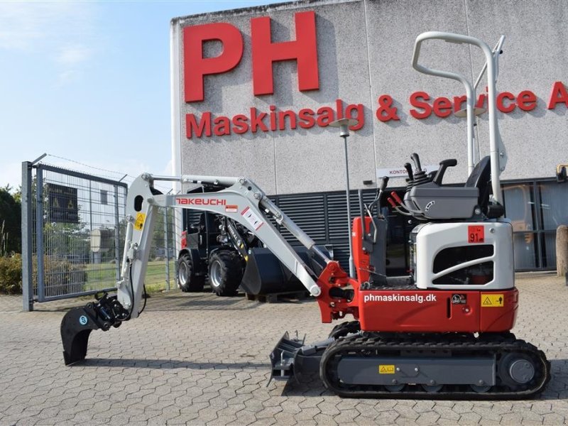 Bagger del tipo Takeuchi TB210R DEMO 2023 MODEL MED COMPACT TILT, Gebrauchtmaschine en Fredensborg