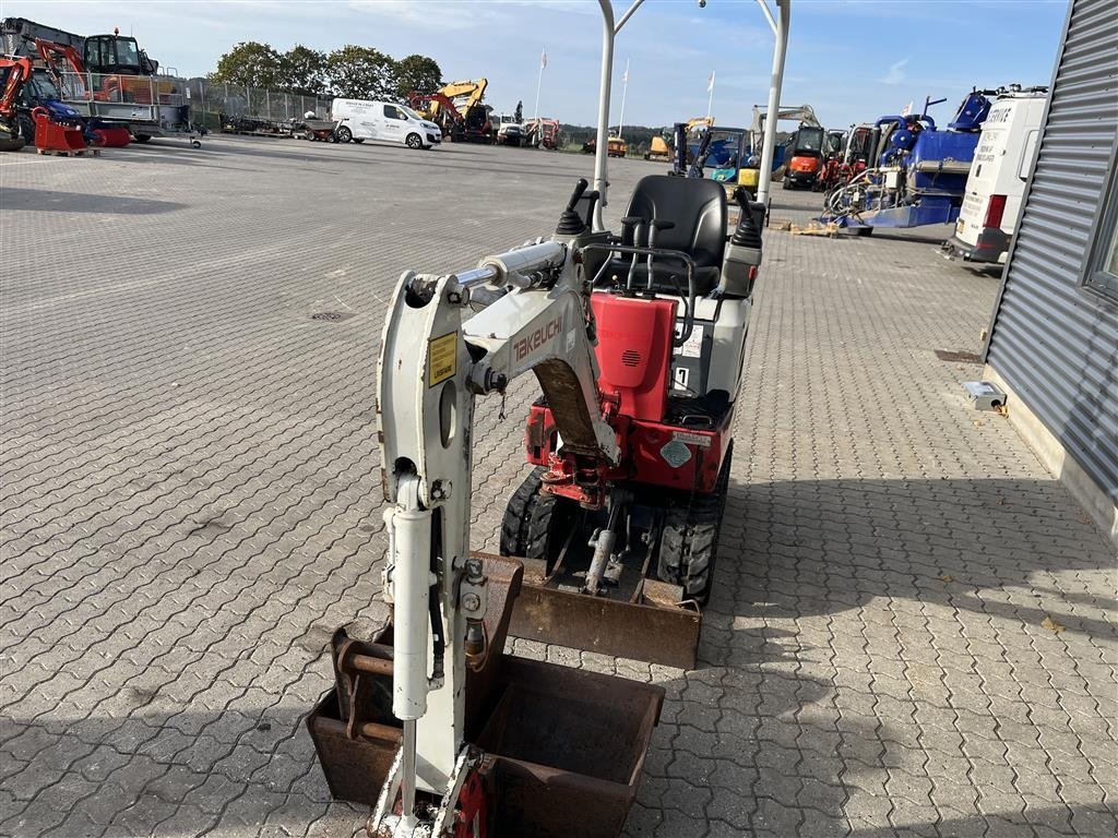 Bagger Türe ait Takeuchi TB210R halvautomatisk s30/150 skifte, Gebrauchtmaschine içinde Rønnede (resim 4)