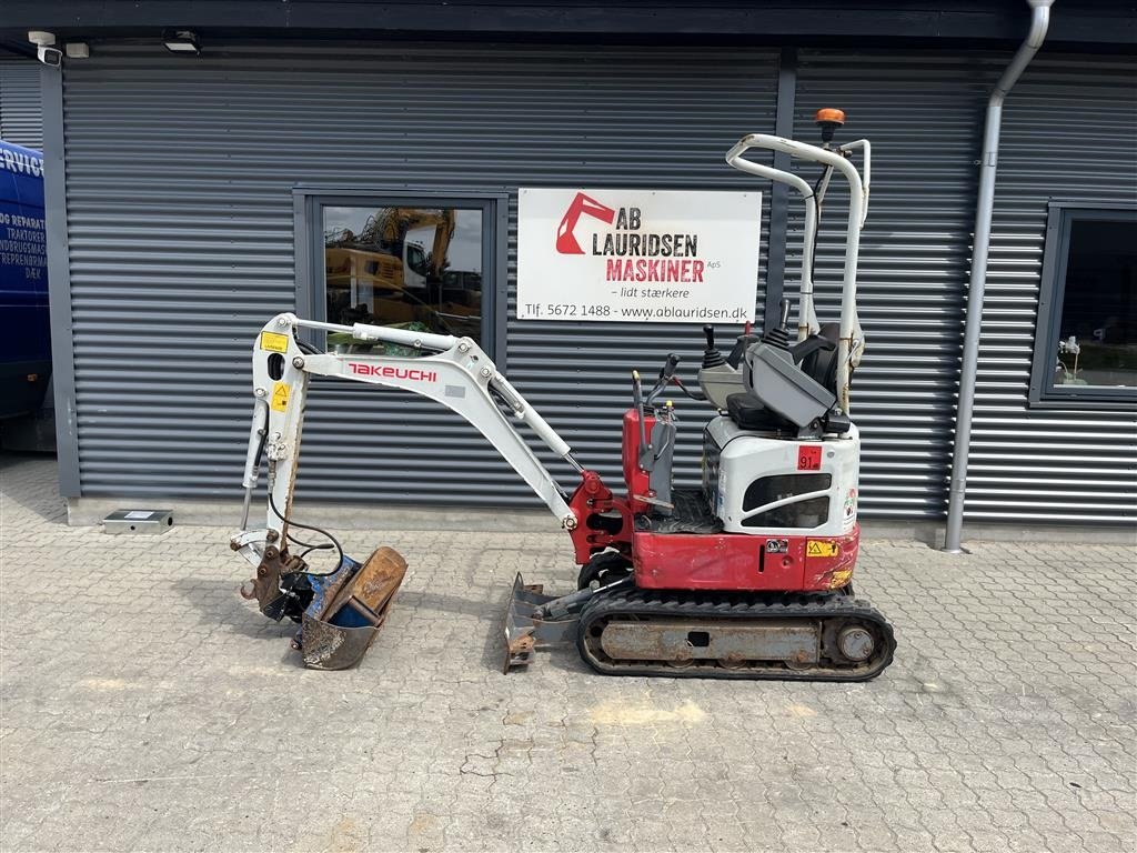 Bagger van het type Takeuchi TB210R Kipbar planerskovl+1skovl, Gebrauchtmaschine in Rønnede (Foto 1)