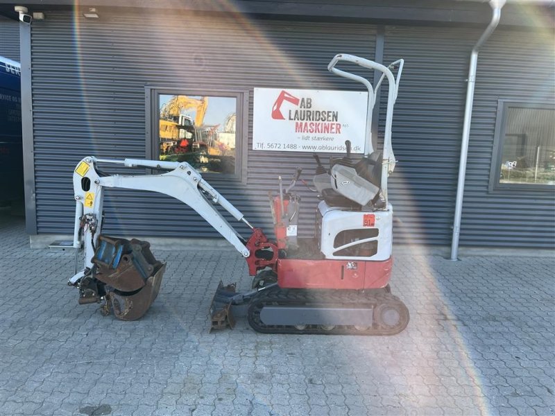 Bagger del tipo Takeuchi TB210R Tiltman og 3 skovle, Gebrauchtmaschine en Rønnede (Imagen 1)