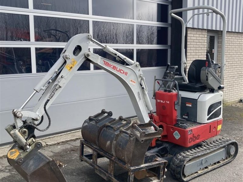 Bagger tipa Takeuchi TB210R, Gebrauchtmaschine u Søllested