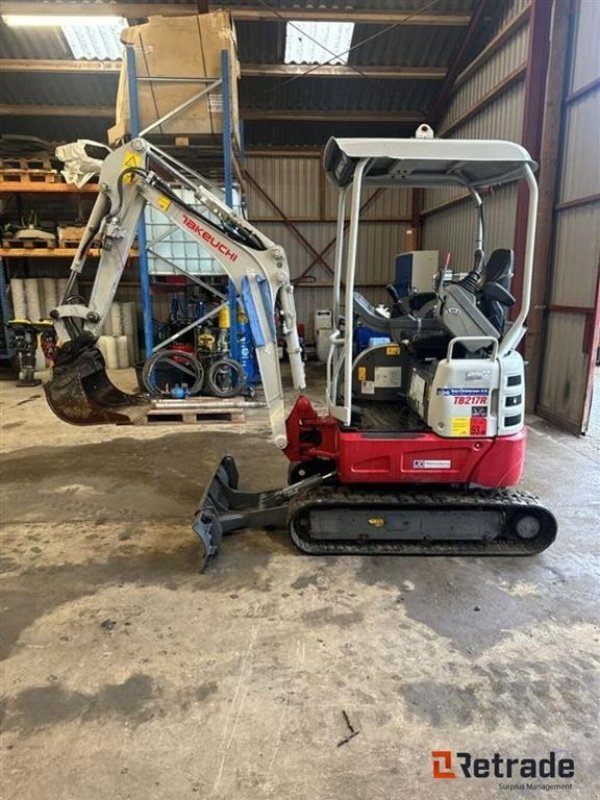 Bagger van het type Takeuchi TB210R, Gebrauchtmaschine in Rødovre (Foto 5)