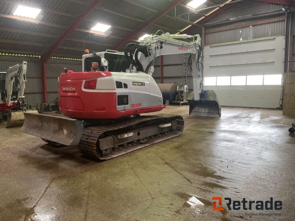 Bagger типа Takeuchi TB210R, Gebrauchtmaschine в Rødovre (Фотография 5)