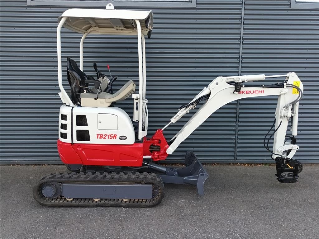 Bagger van het type Takeuchi tb215r, Gebrauchtmaschine in Fårevejle (Foto 2)