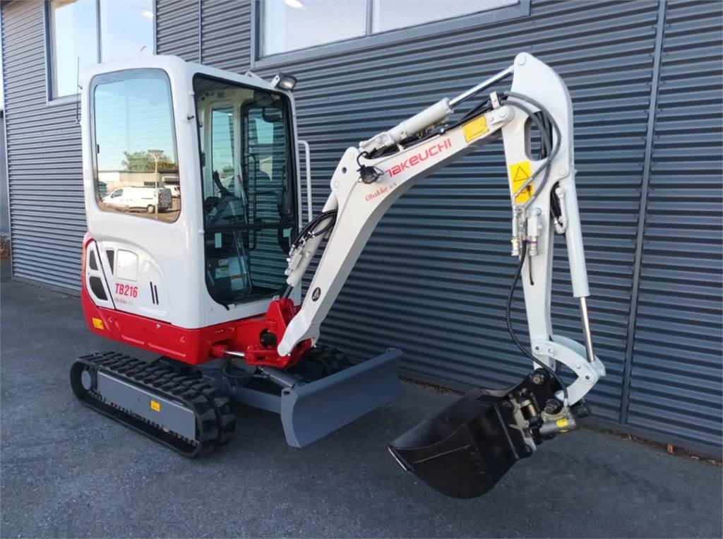 Bagger tipa Takeuchi tb216, Gebrauchtmaschine u Fårevejle (Slika 1)