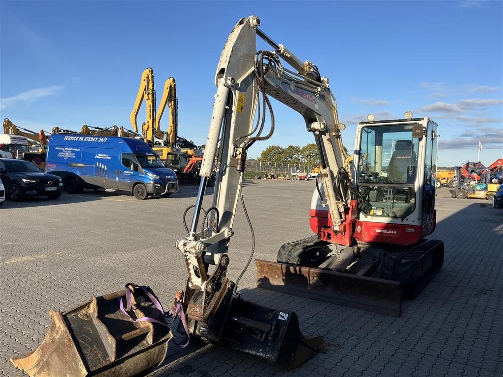 Bagger typu Takeuchi TB260 kipbar planerskovl, Gebrauchtmaschine w Rønnede (Zdjęcie 4)