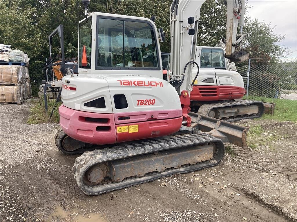 Bagger типа Takeuchi TB260, Gebrauchtmaschine в Roskilde (Фотография 3)