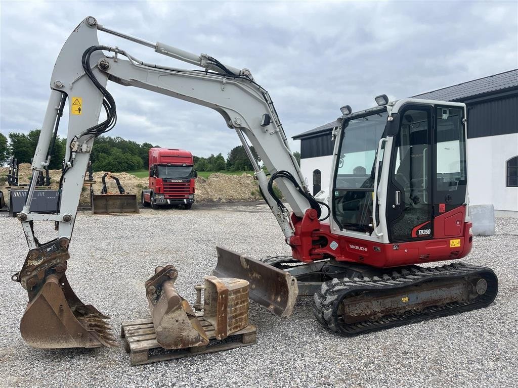 Bagger Türe ait Takeuchi TB260, Gebrauchtmaschine içinde Mariager (resim 1)