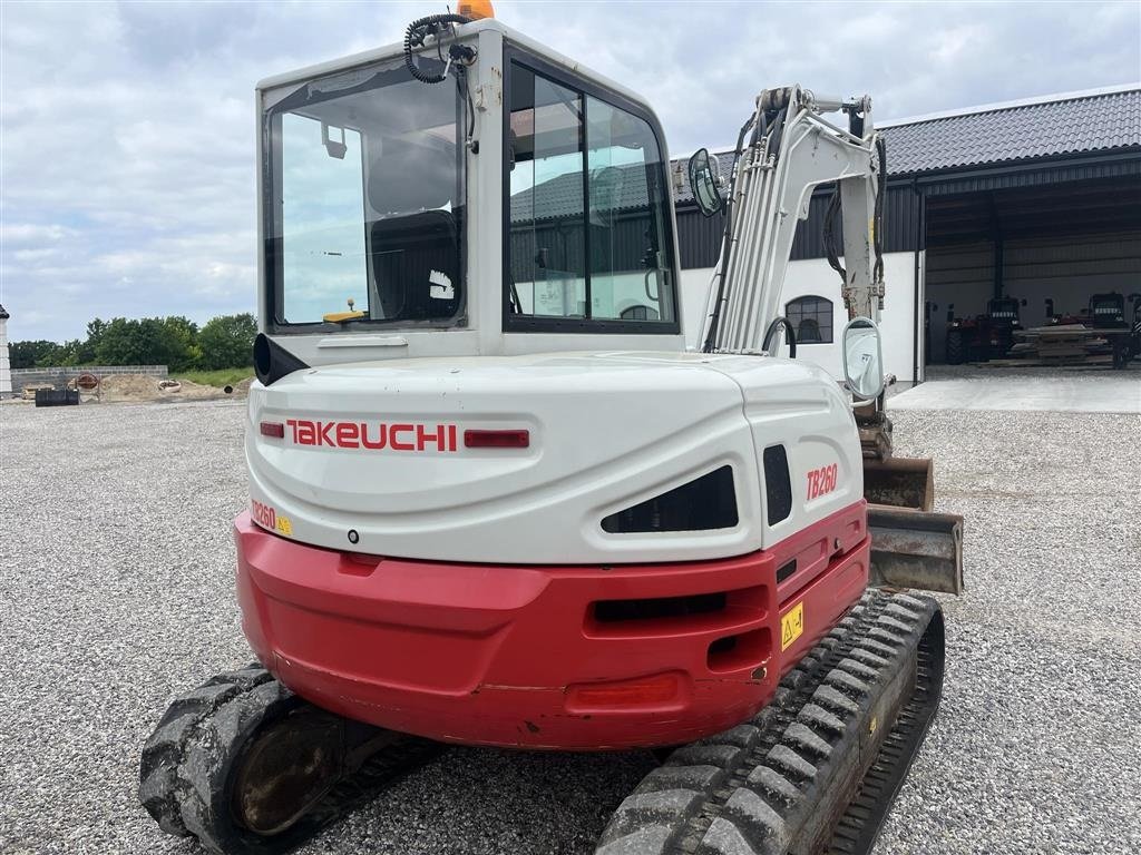 Bagger typu Takeuchi TB260, Gebrauchtmaschine w Mariager (Zdjęcie 7)