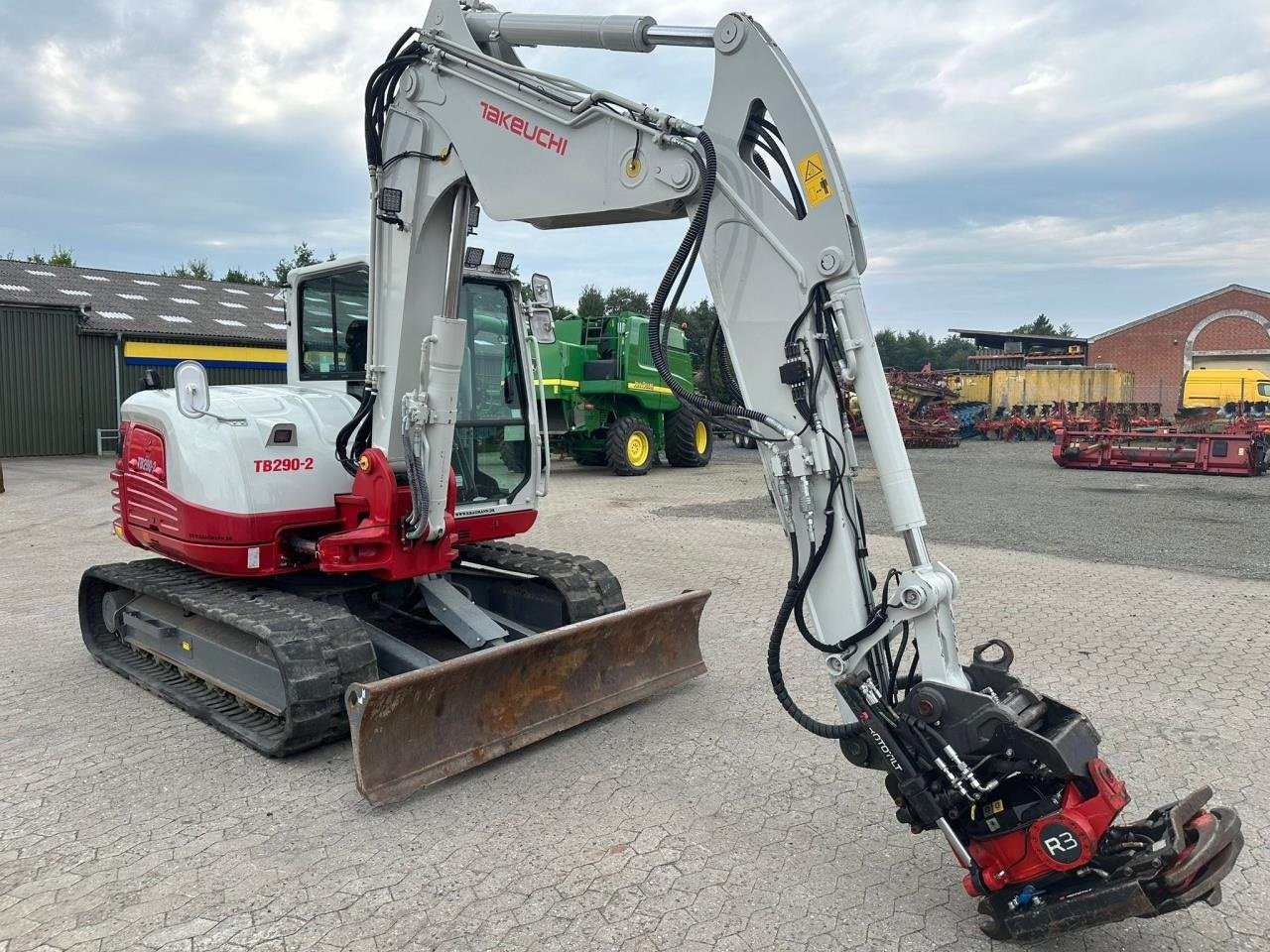 Bagger typu Takeuchi TB290-2, Gebrauchtmaschine w Middelfart (Zdjęcie 6)