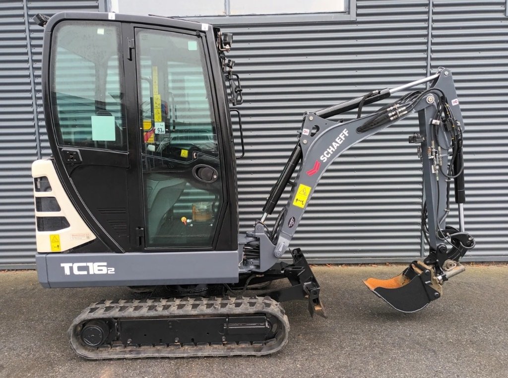 Bagger del tipo Terex TC 16-2, Gebrauchtmaschine In Fårevejle (Immagine 2)