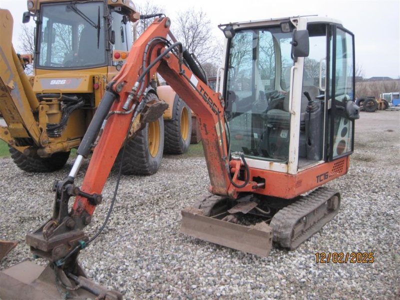 Bagger Türe ait Terex TC 16, Gebrauchtmaschine içinde Hammel (resim 1)