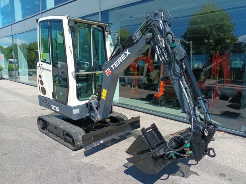 Bagger des Typs Terex TC 16, Gebrauchtmaschine in Fårevejle (Bild 1)