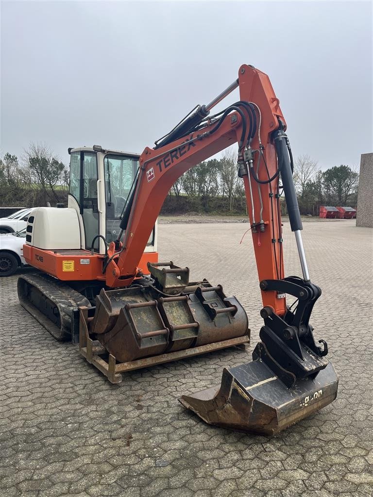 Bagger typu Terex TC 48 med stor skovlpakke, Gebrauchtmaschine w Havndal (Zdjęcie 4)