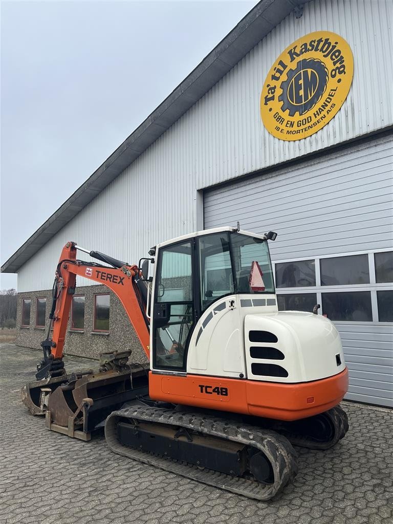 Bagger tip Terex TC 48 med stor skovlpakke, Gebrauchtmaschine in Havndal (Poză 2)