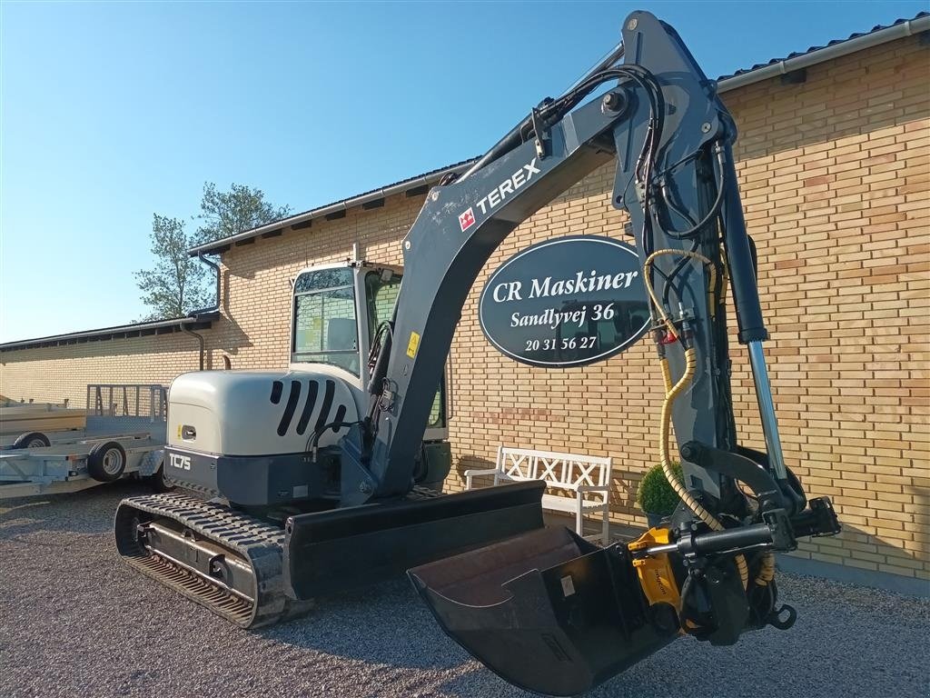 Bagger Türe ait Terex TC 75, Gebrauchtmaschine içinde Fårevejle (resim 1)