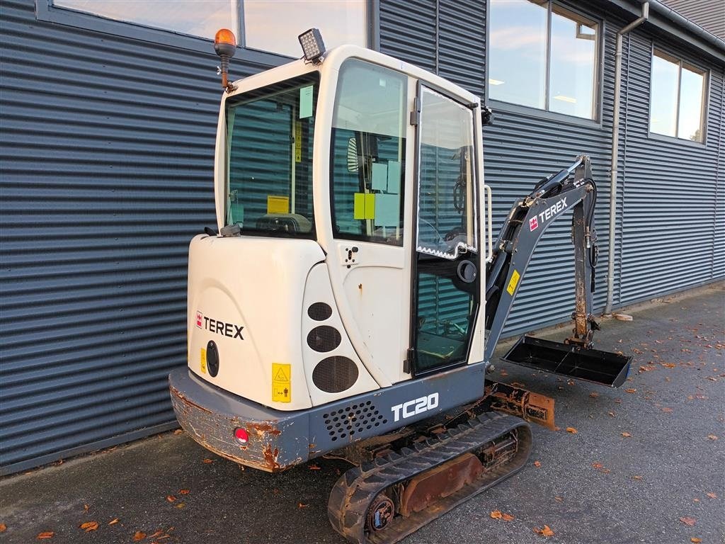 Bagger van het type Terex TC20, Gebrauchtmaschine in Fårevejle (Foto 3)