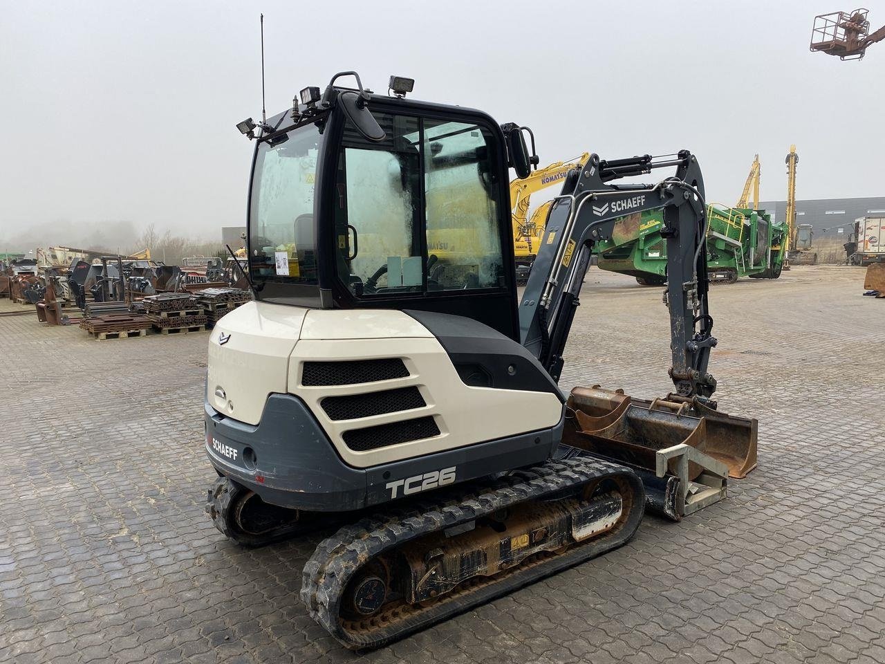 Bagger du type Terex TC26, Gebrauchtmaschine en Skive (Photo 4)