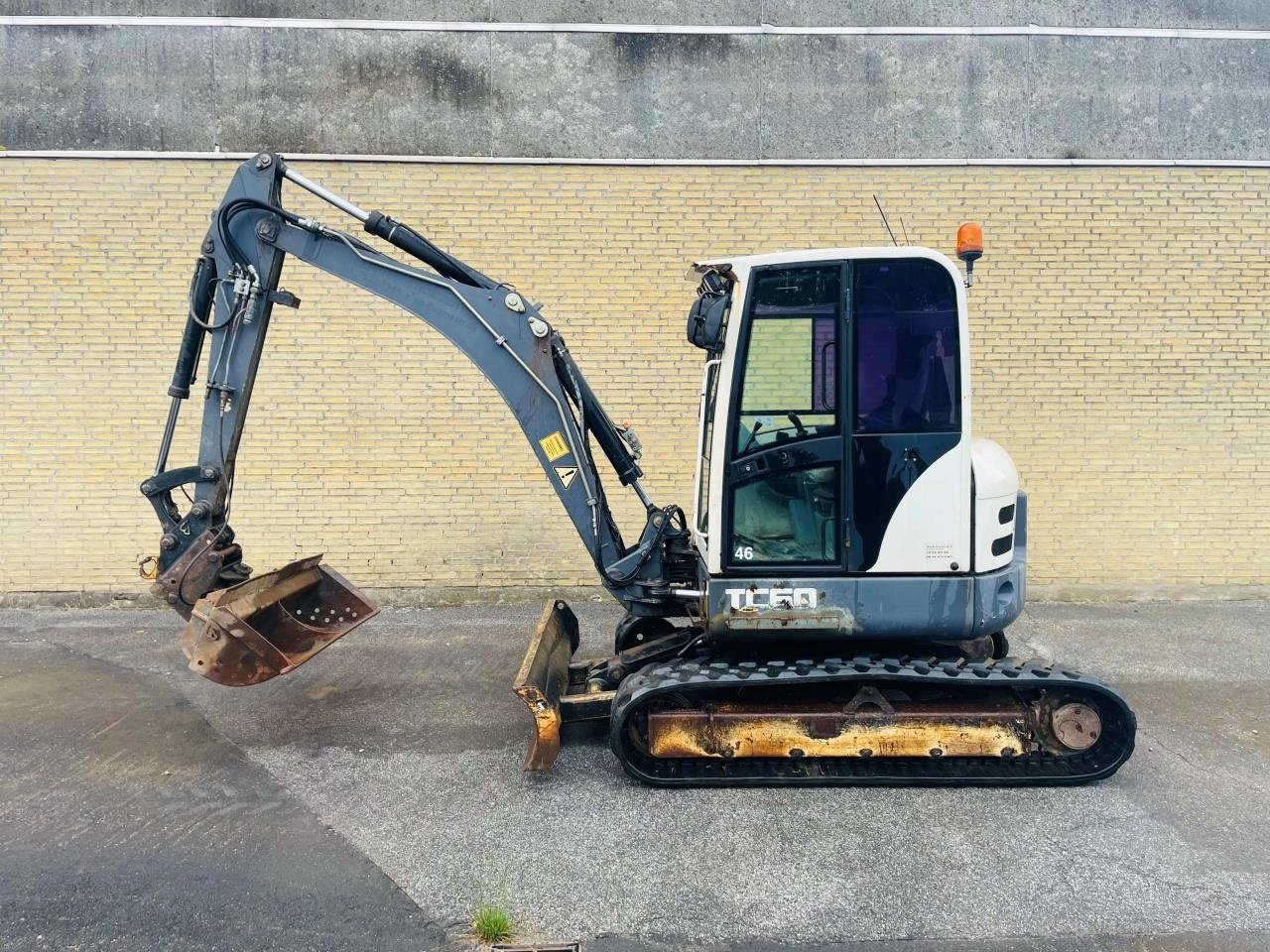 Bagger of the type Terex TC60, Gebrauchtmaschine in Middelfart (Picture 1)