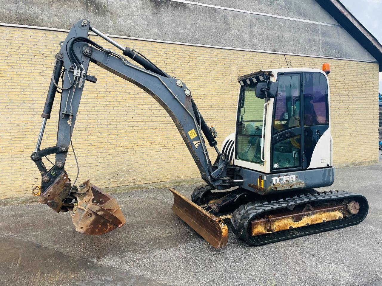 Bagger des Typs Terex TC60, Gebrauchtmaschine in Middelfart (Bild 2)