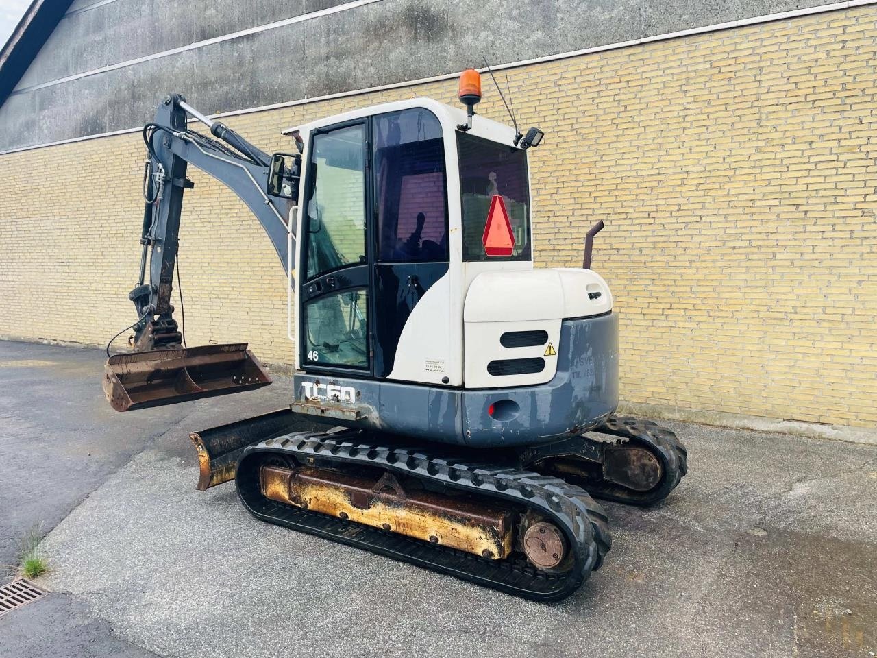 Bagger Türe ait Terex TC60, Gebrauchtmaschine içinde Middelfart (resim 5)