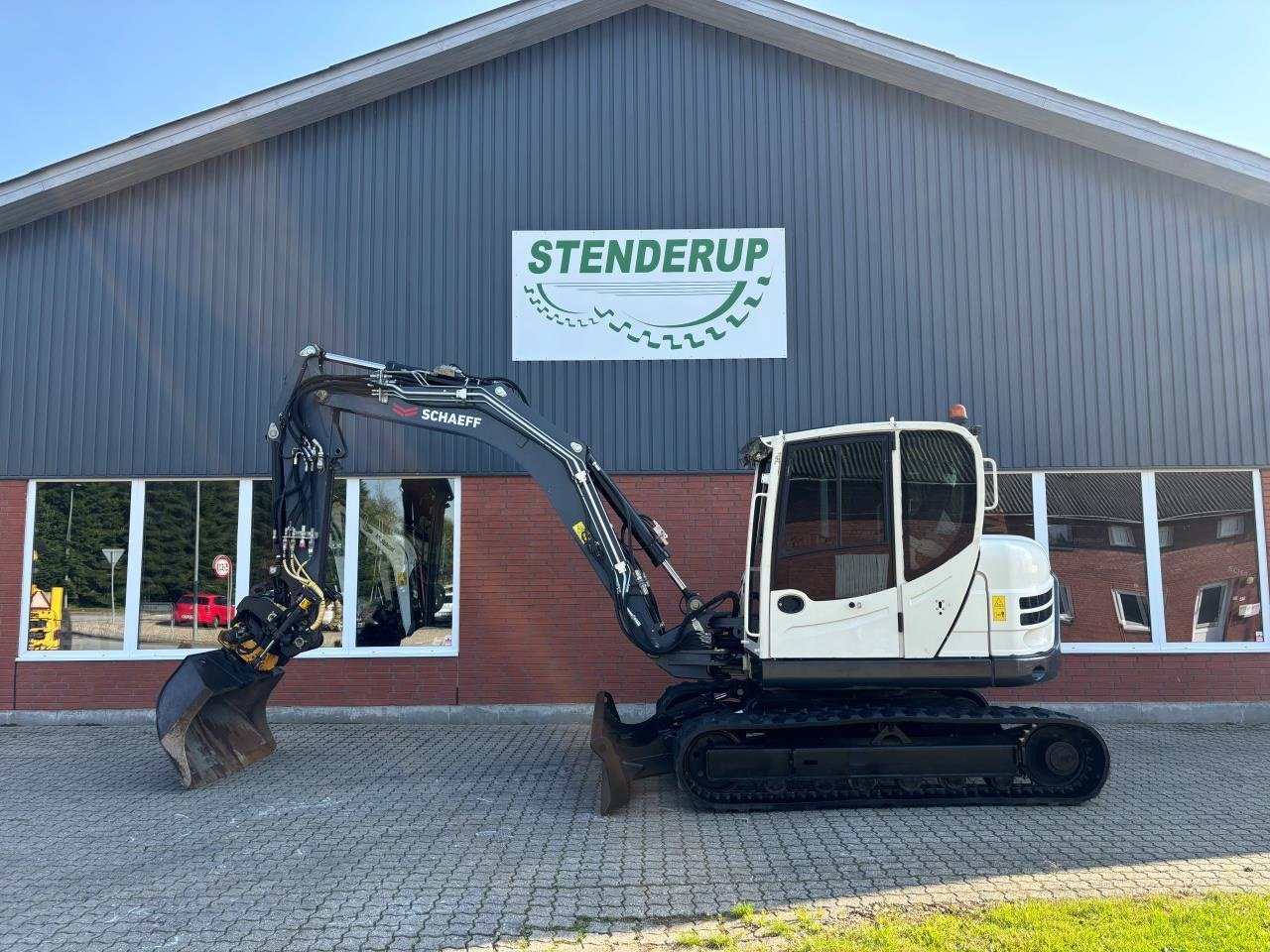 Bagger tip Terex TC85, Gebrauchtmaschine in Rødding (Poză 1)