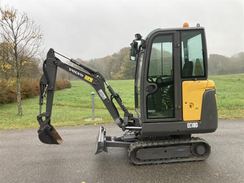 Bagger a típus Volvo EC 18 D., Gebrauchtmaschine ekkor: Horsens